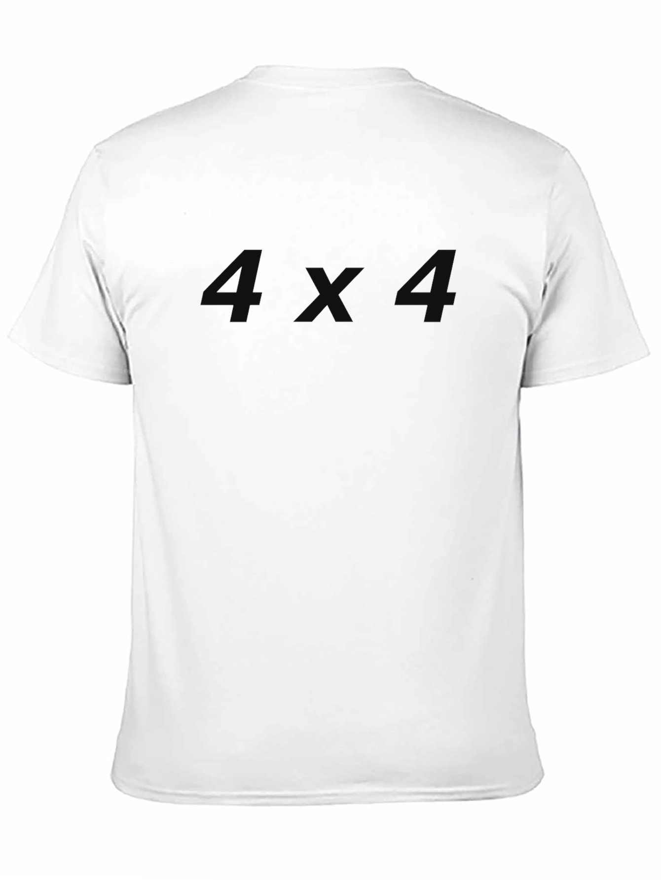 4x4 T-Shirt - Premium Black Tee
