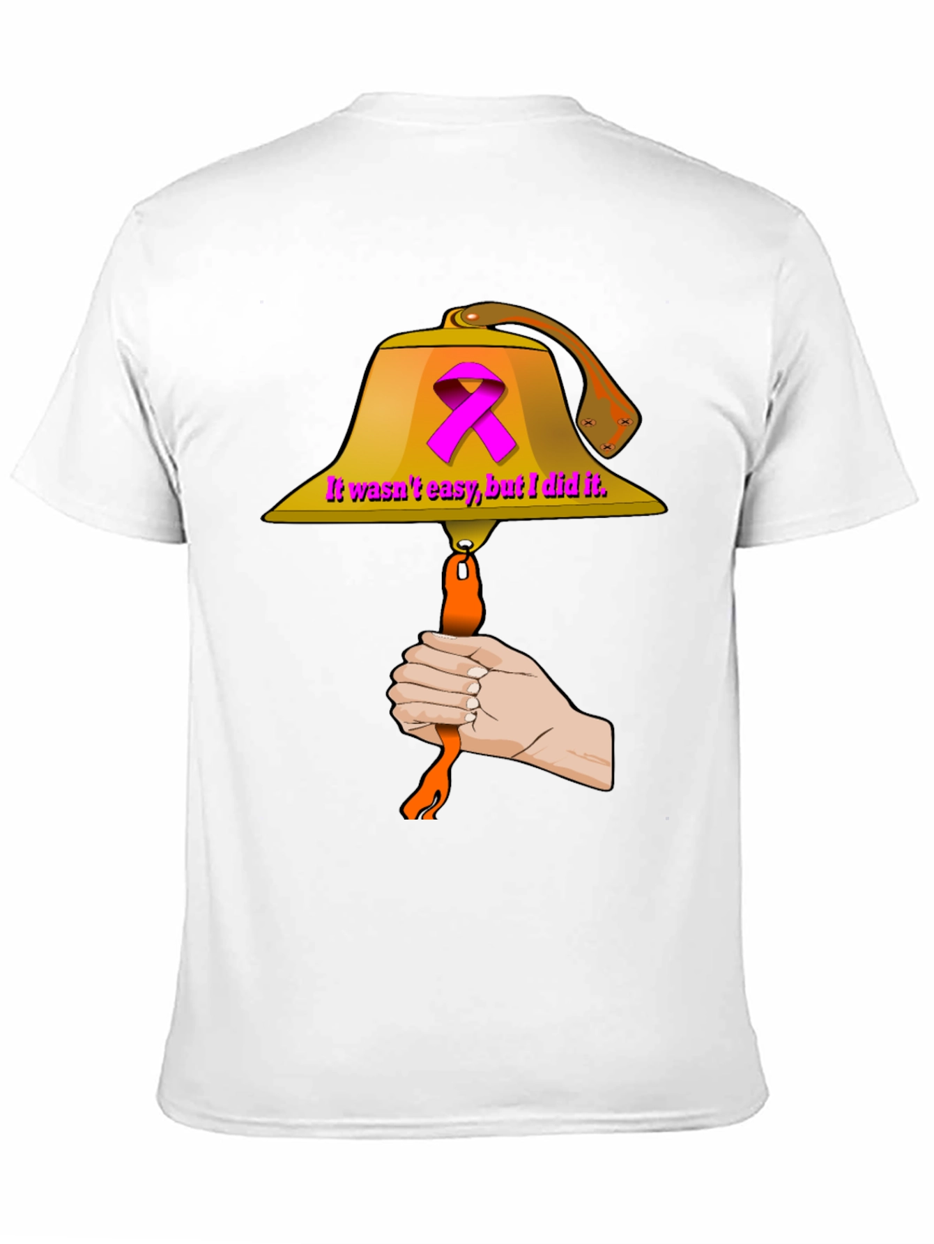 Cancer Survivor Bell Ringer Graphic T-Shirt