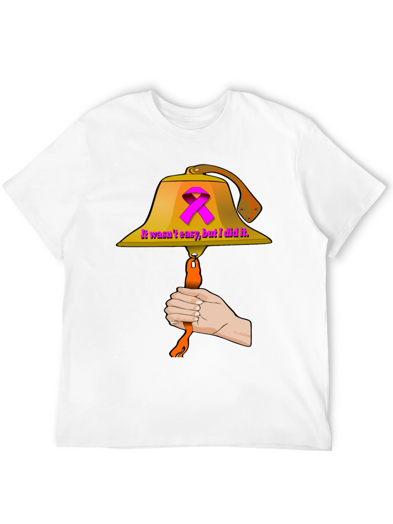 Cancer Survivor Bell Ringer Graphic T-Shirt