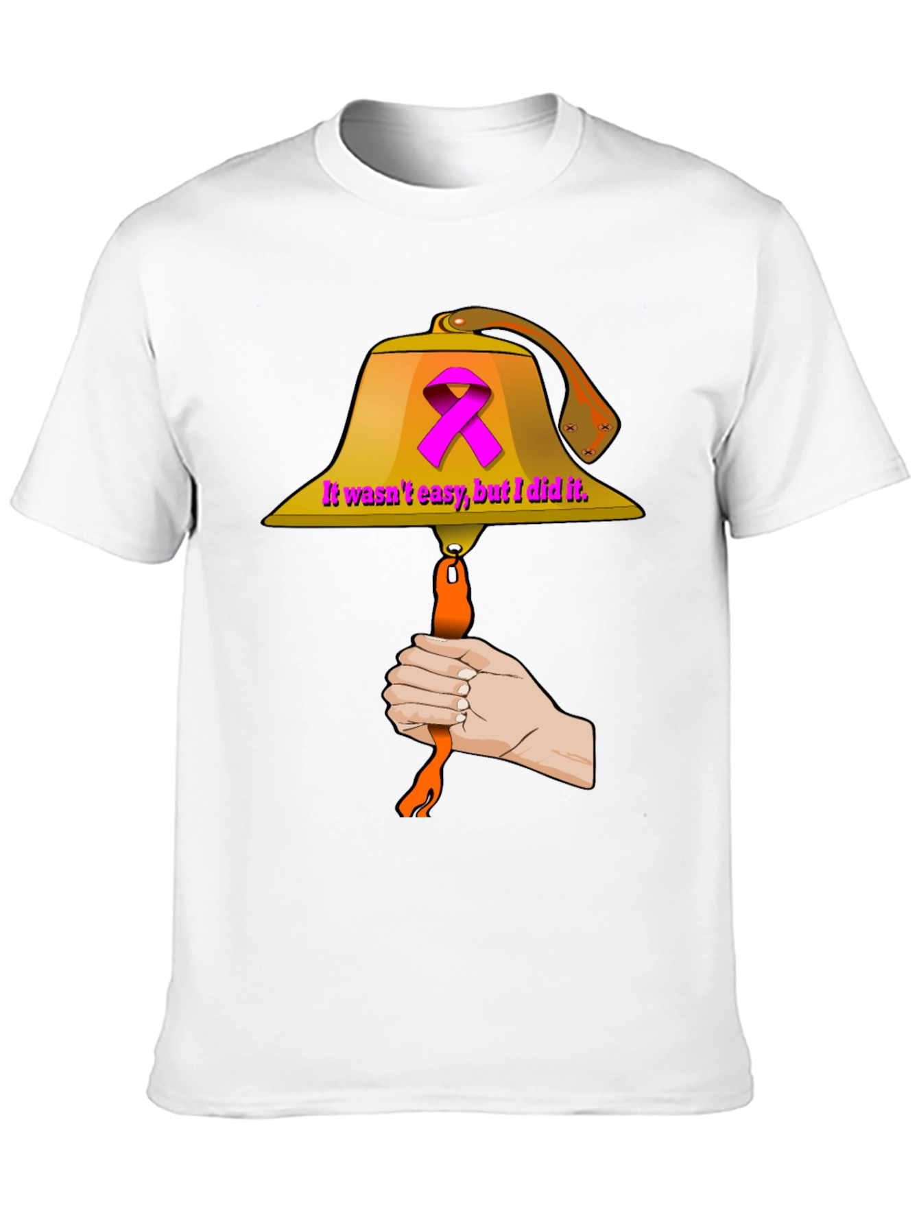 Cancer Survivor Bell Ringer Graphic T-Shirt