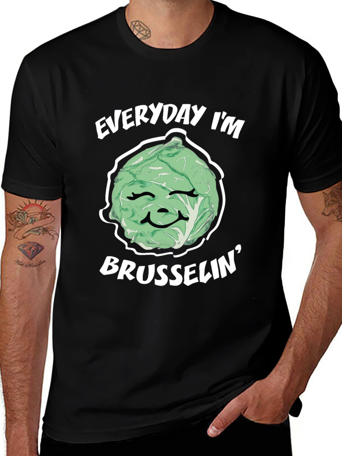 Everyday Im Brussels Funny T-Shirt