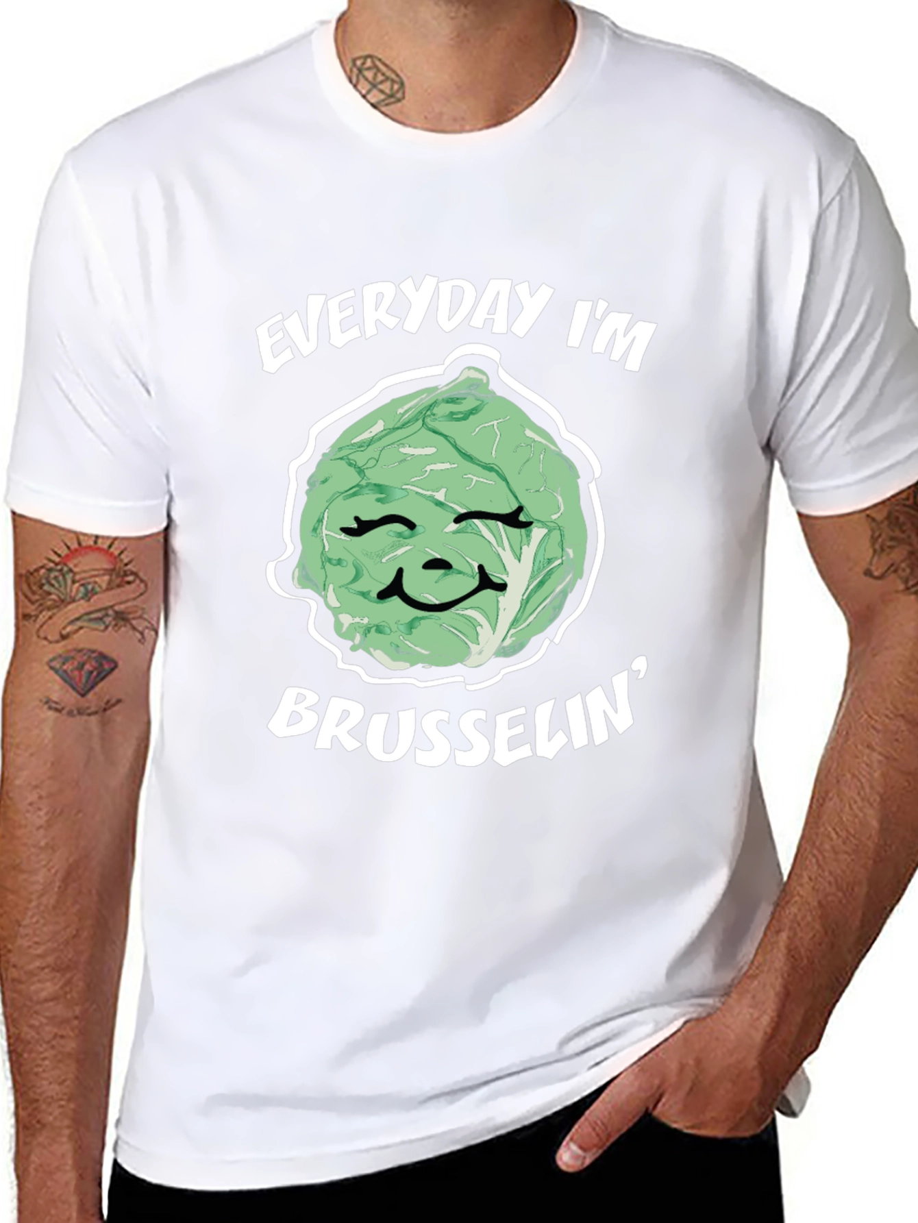 Everyday Im Brussels Funny T-Shirt