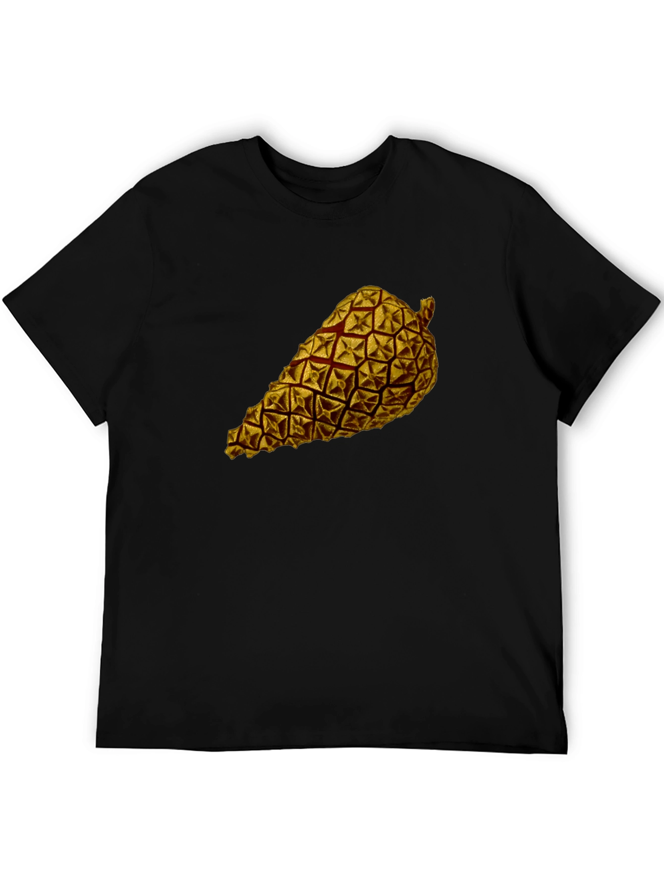 Pinecone Graphic Black T-Shirt
