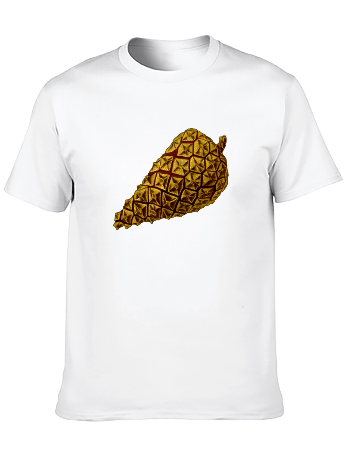 Pinecone Graphic Black T-Shirt