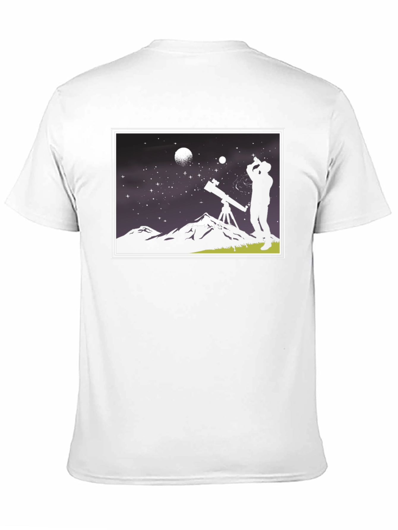 Telescope Stargazer T-Shirt - Astronomy Graphic Tee
