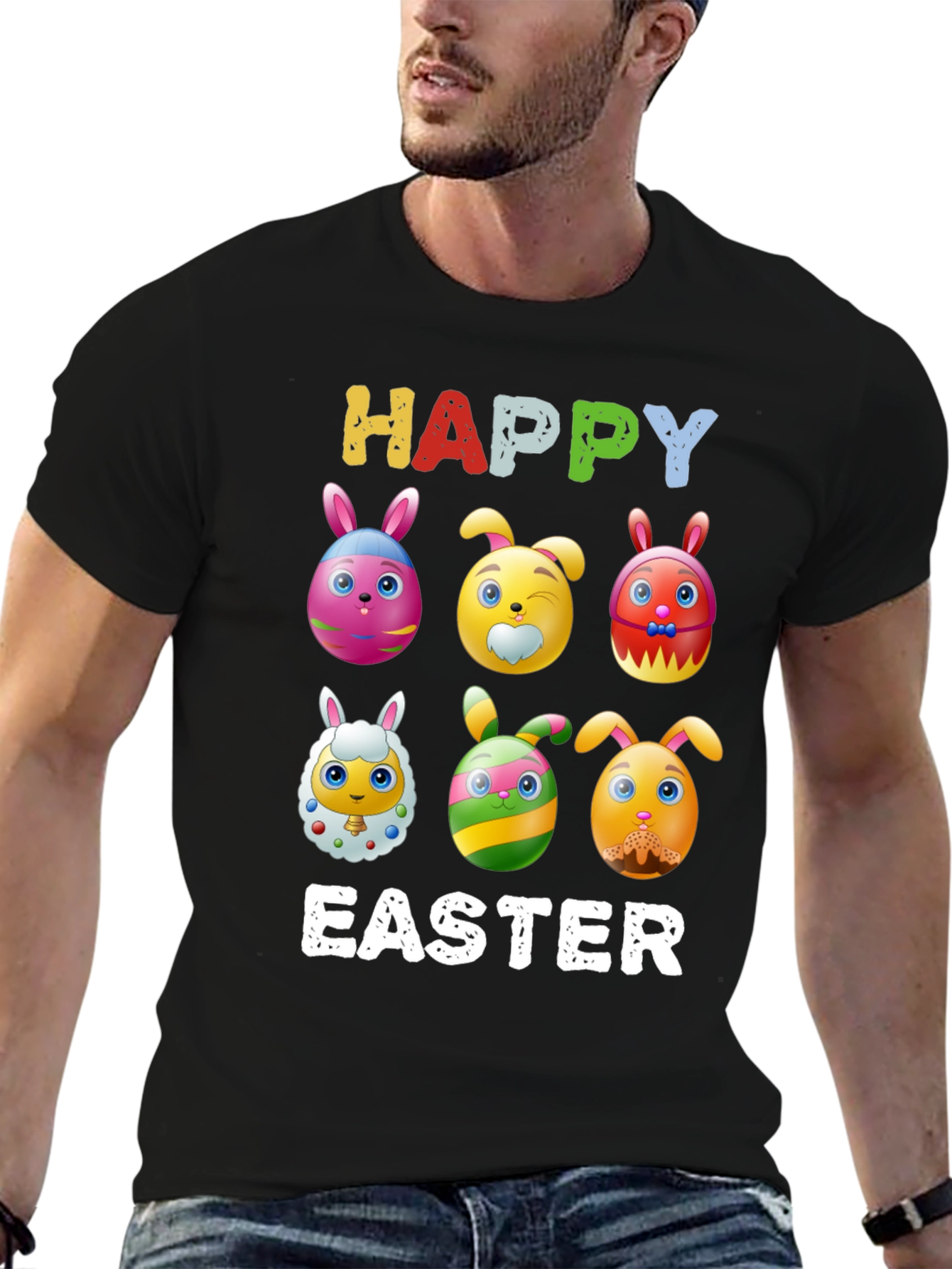 Happy Easter Egg Bunny T-Shirt