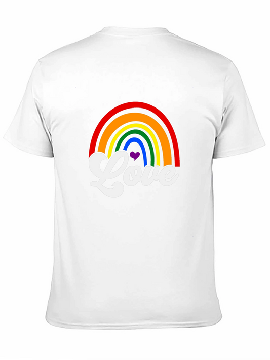 Love Rainbow Graphic Tee - Pride LGBT T-Shirt