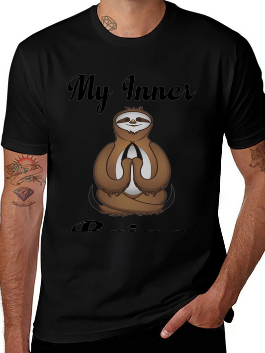 Zen Sloth T-Shirt - Inner Peace & Comfort