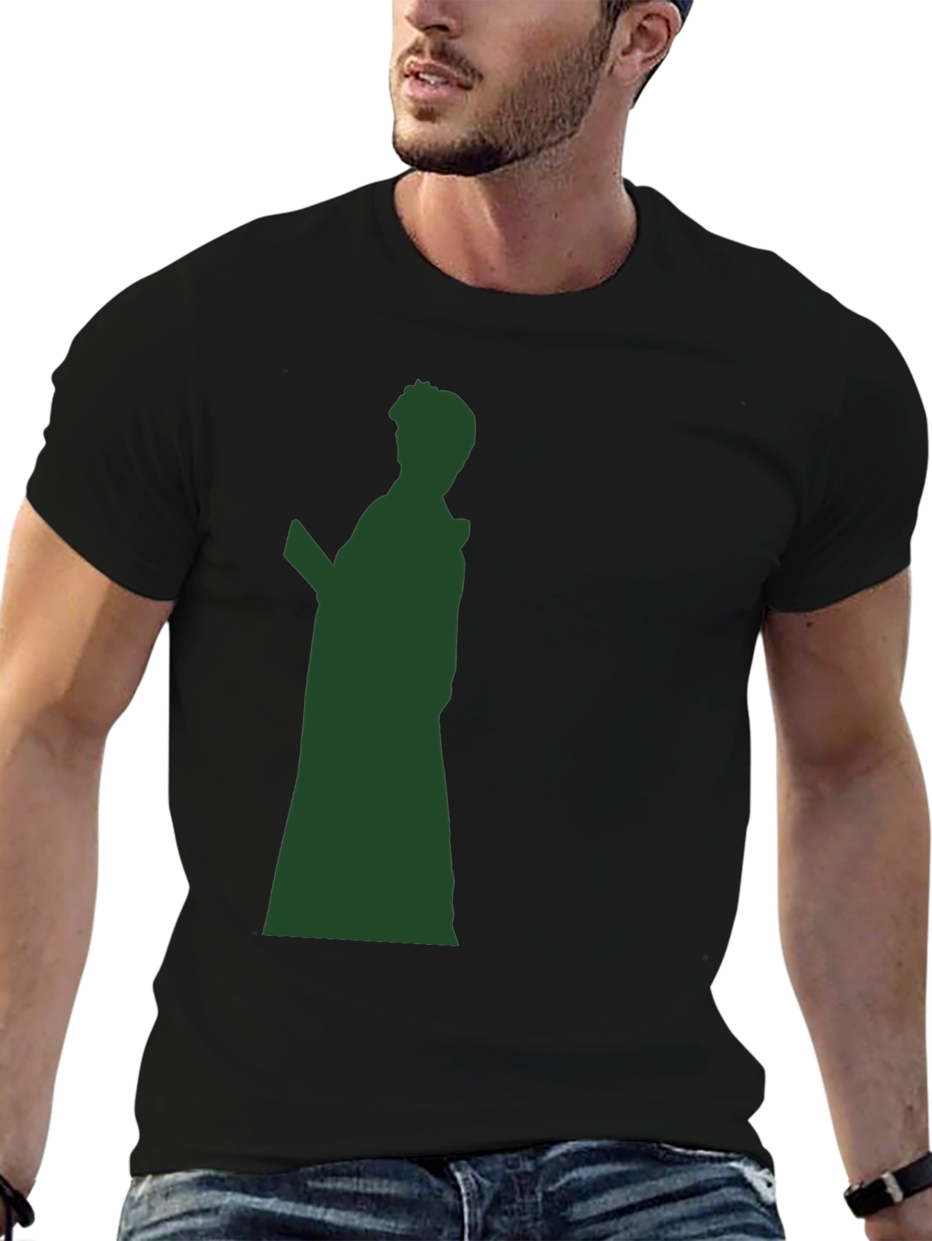 Silhouette Graphic Print T-Shirt