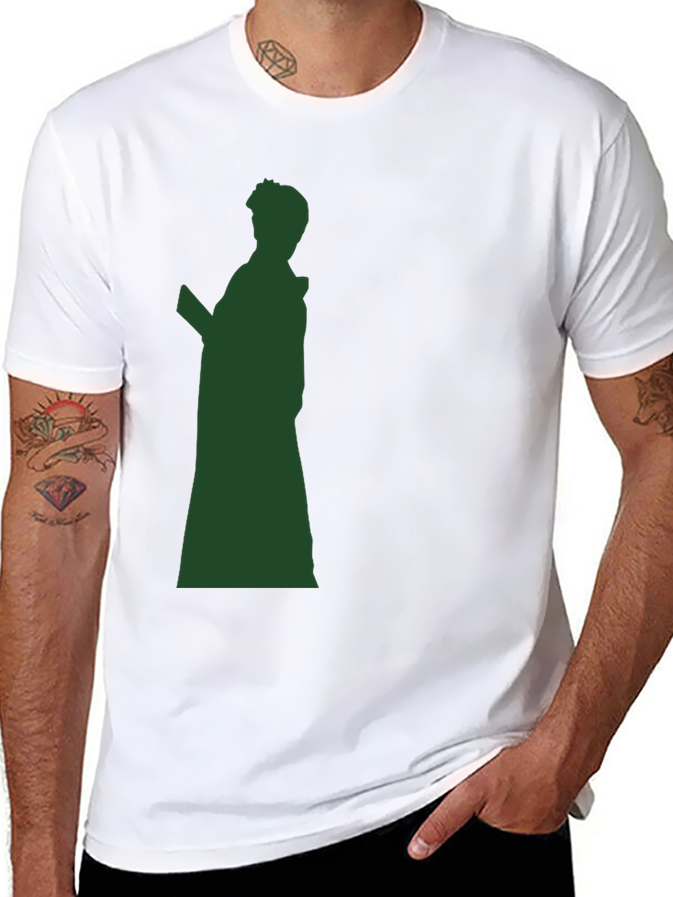 Silhouette Graphic Print T-Shirt