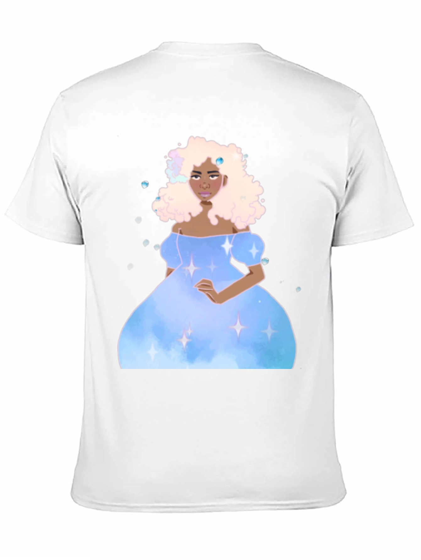 Celestial Princess Black T-Shirt