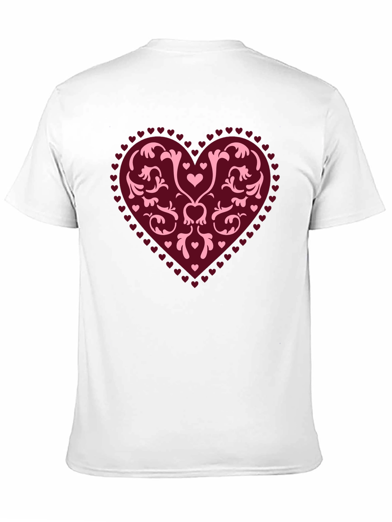 Heart Graphic Tee - Stylish Black Casual Shirt