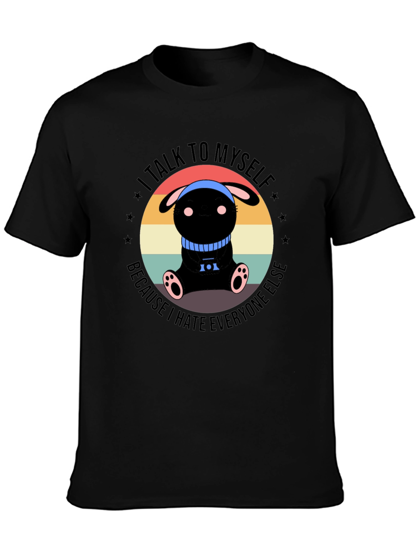 I Talk To Myself Graphic Tee