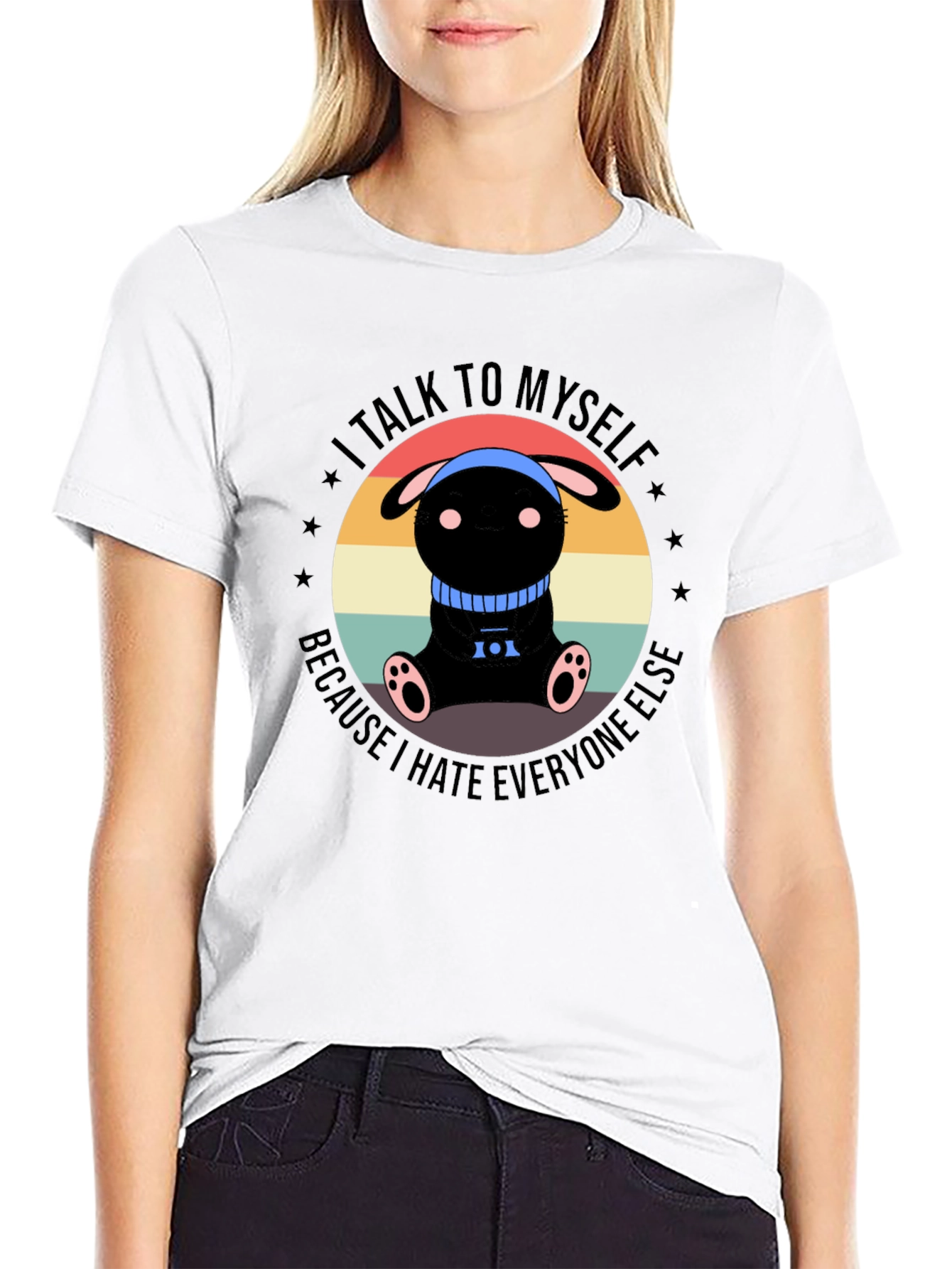 I Talk To Myself Graphic Tee