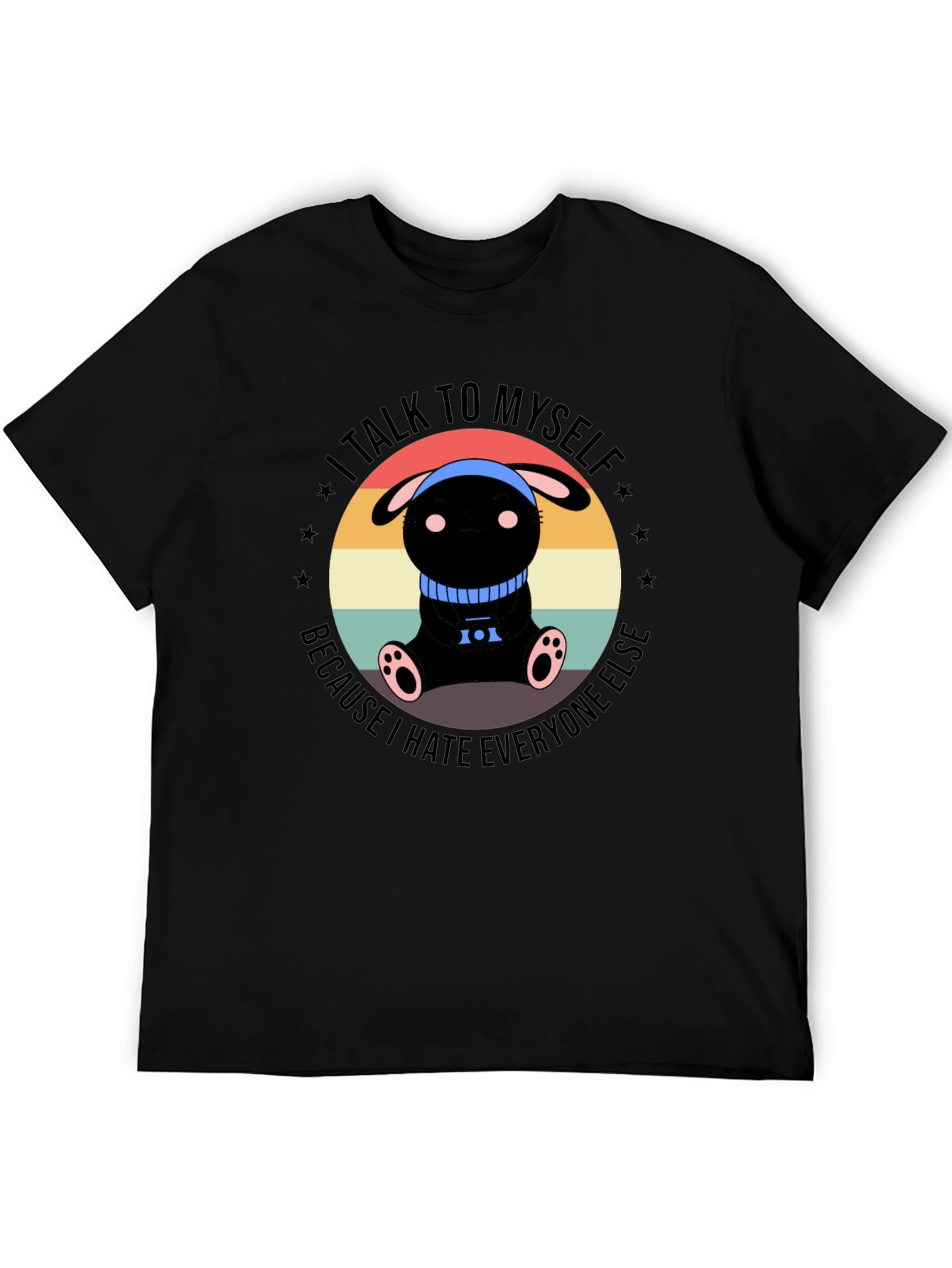 I Talk To Myself Graphic Tee