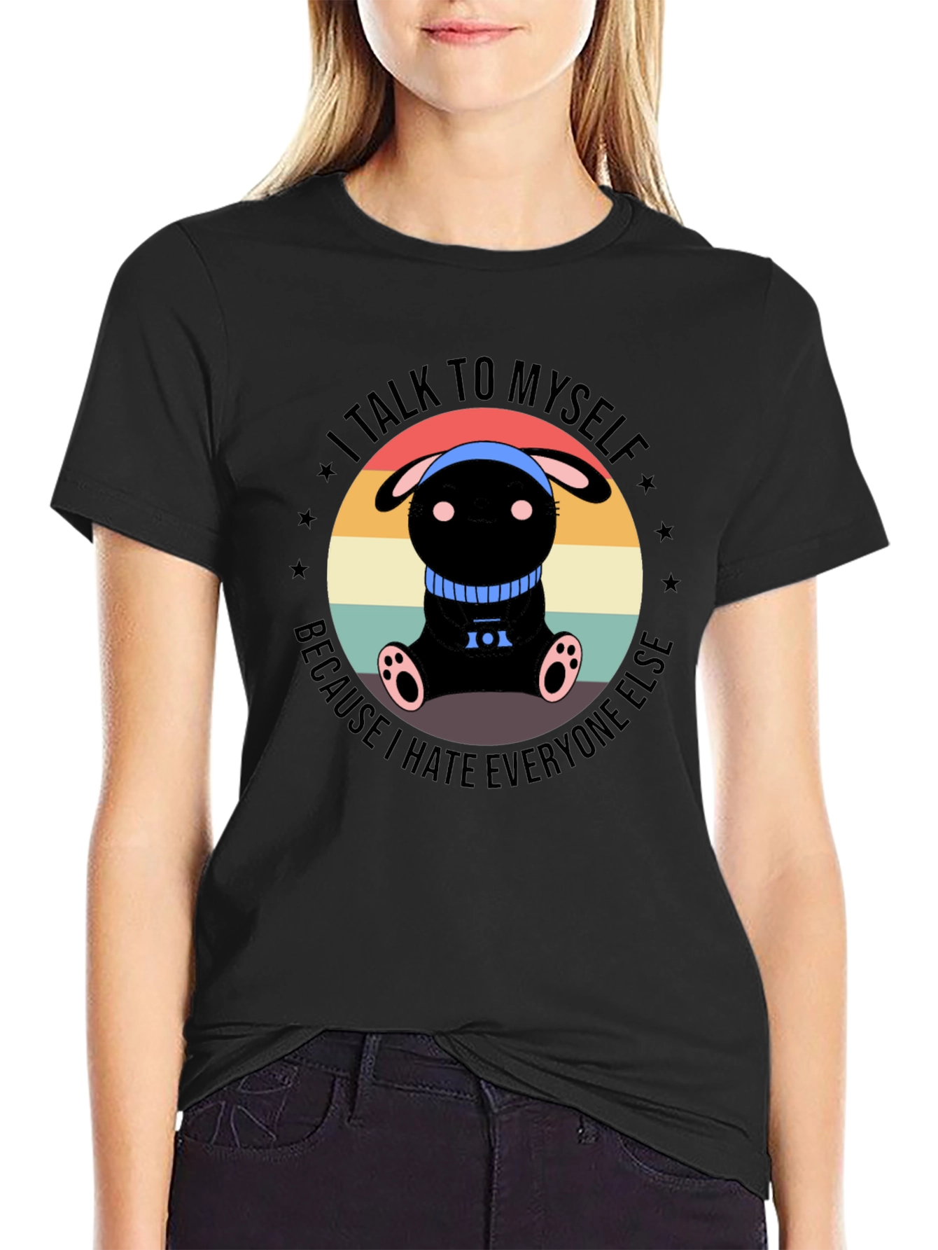 I Talk To Myself Graphic Tee