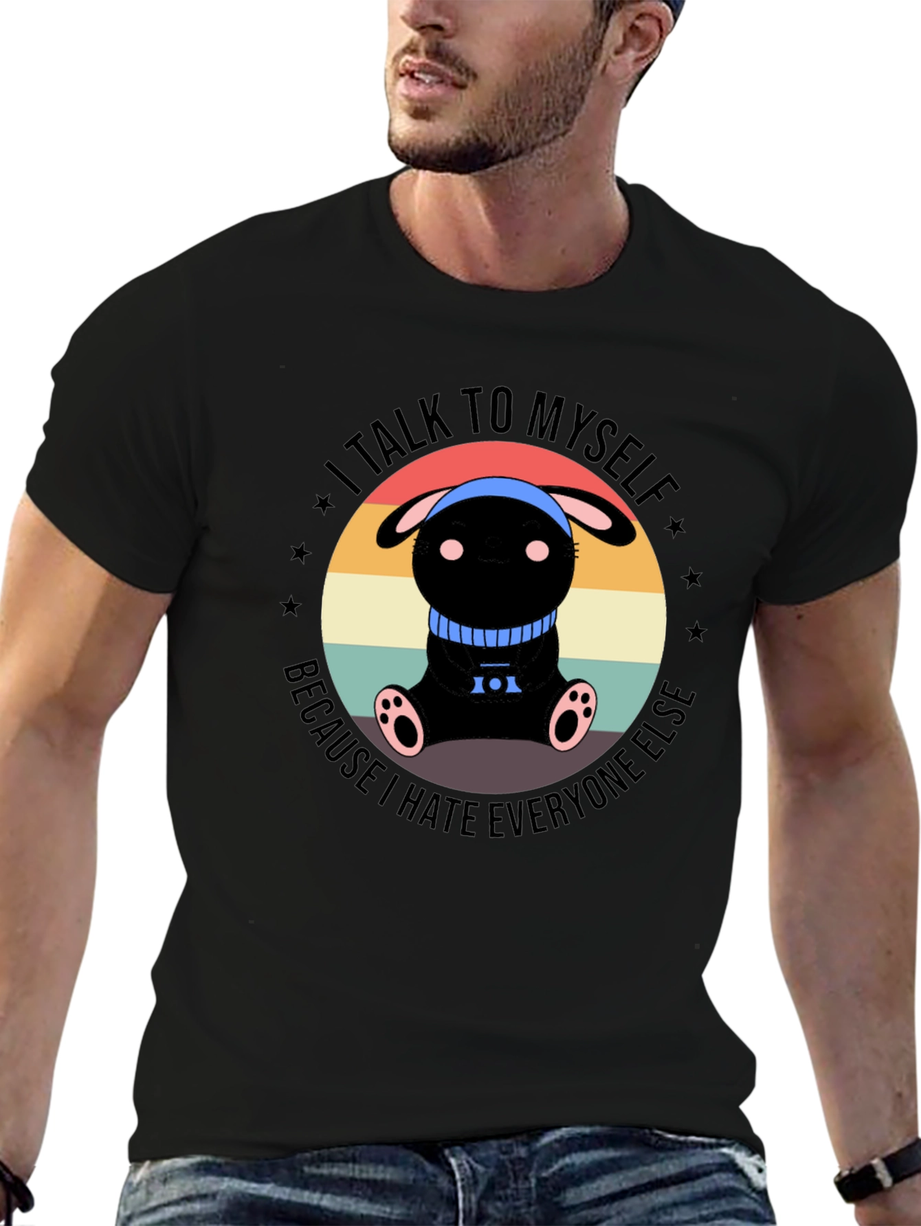 I Talk To Myself Graphic Tee