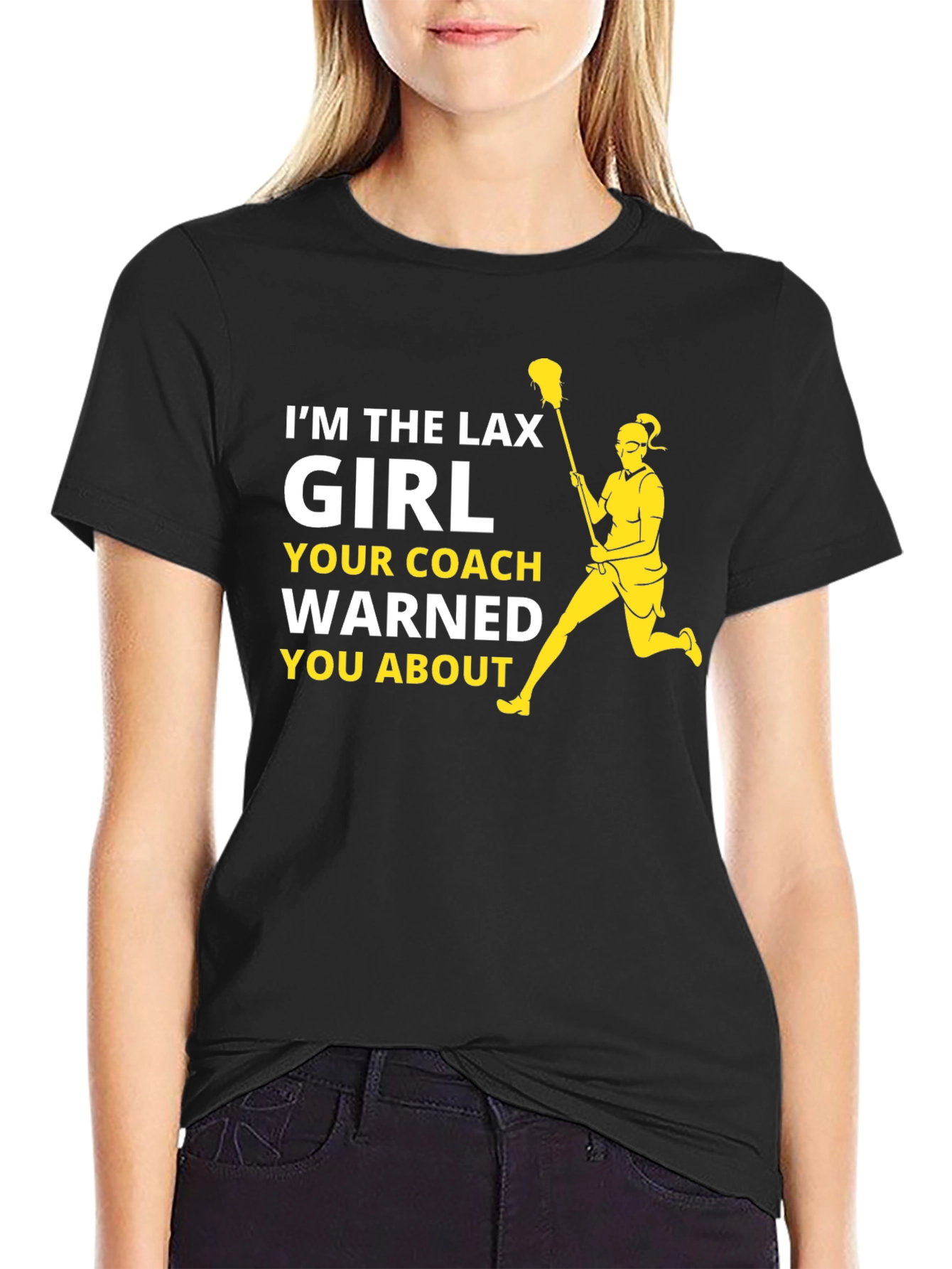 Im the Lax Girl T-Shirt - Lacrosse Player Tee