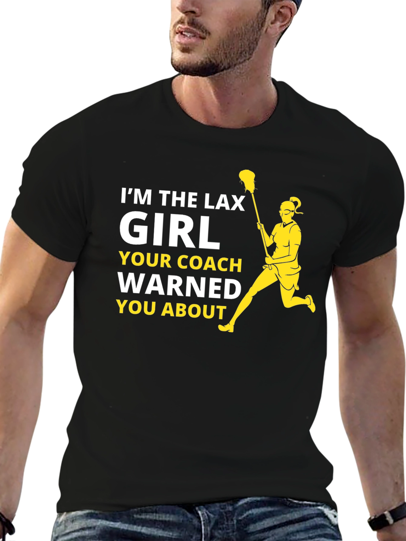Im the Lax Girl T-Shirt - Lacrosse Player Tee