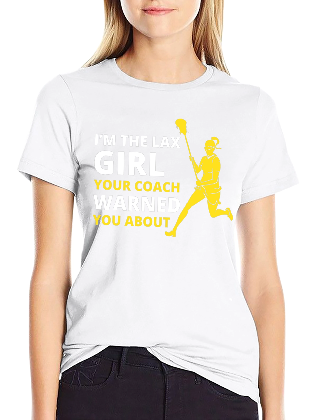 Im the Lax Girl T-Shirt - Lacrosse Player Tee