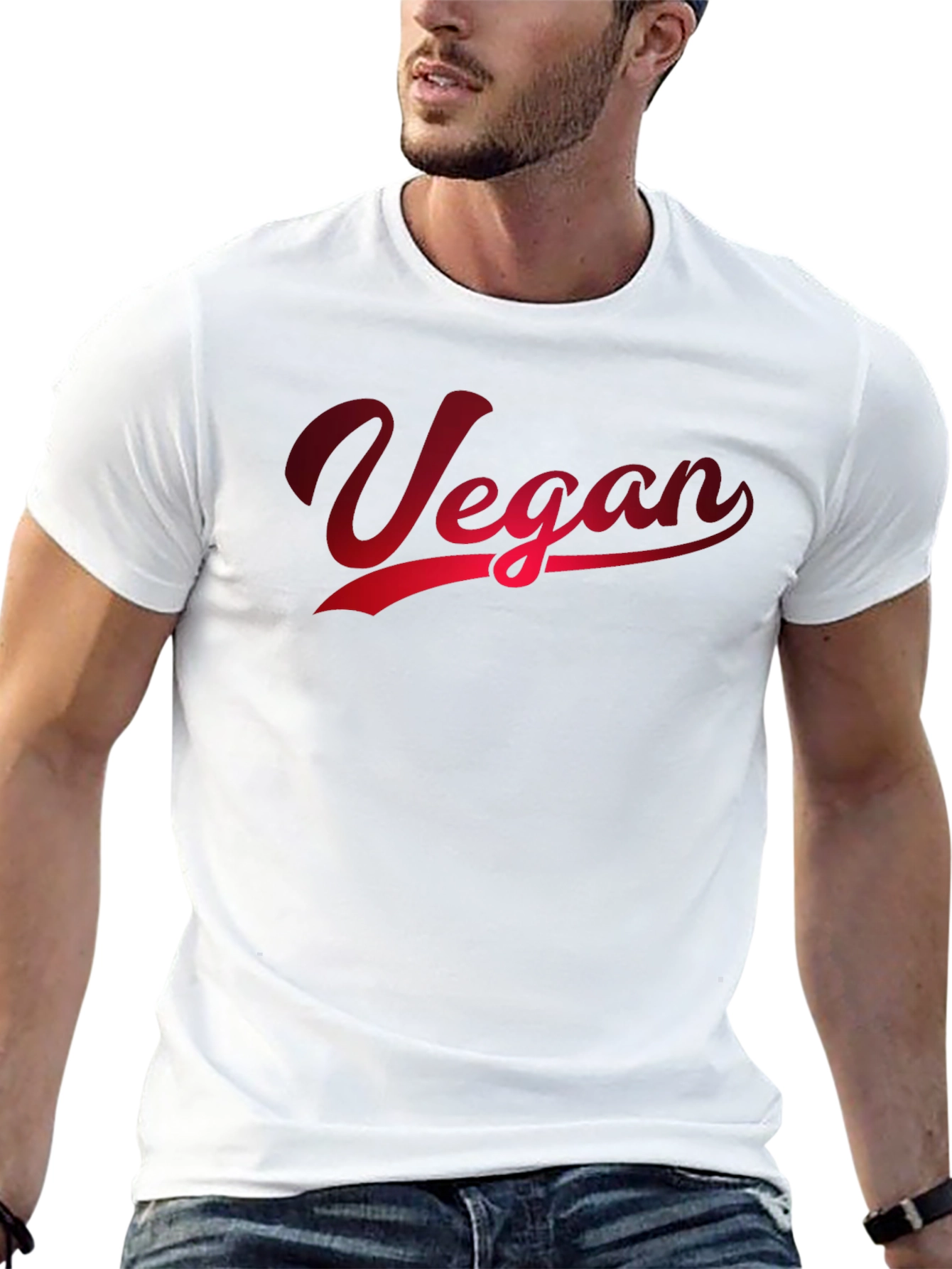 Vegan Graphic Tee - Stylish & Comfortable