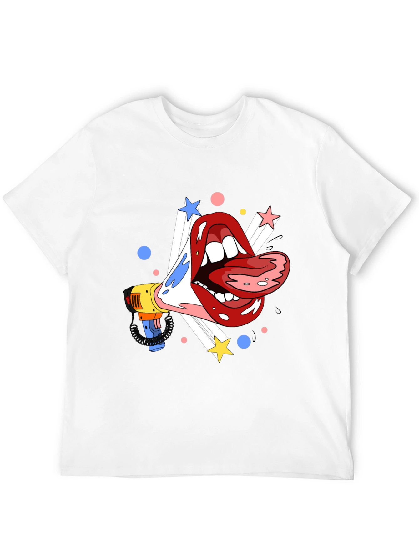 Loud Mouth Graphic Tee - Bold and Expressive