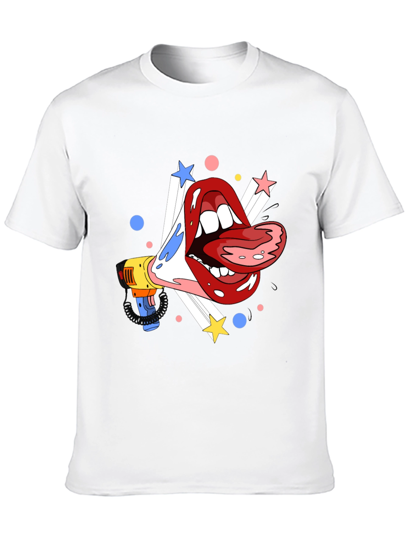 Loud Mouth Graphic Tee - Bold and Expressive