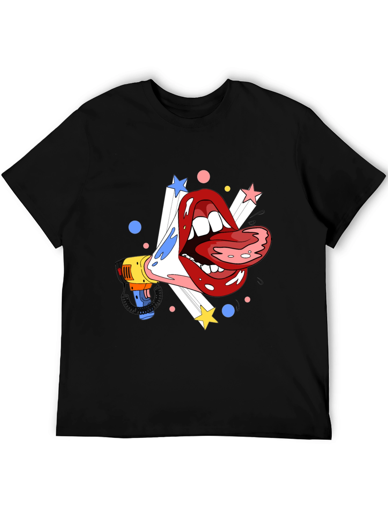 Loud Mouth Graphic Tee - Bold and Expressive
