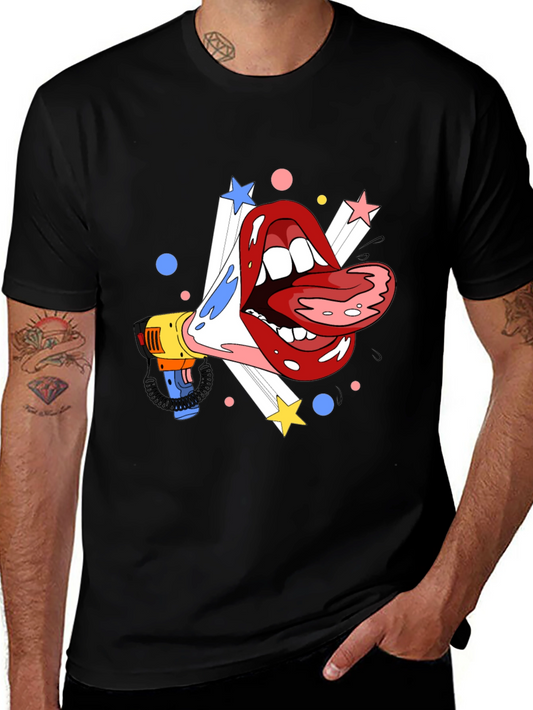 Loud Mouth Graphic Tee - Bold and Expressive