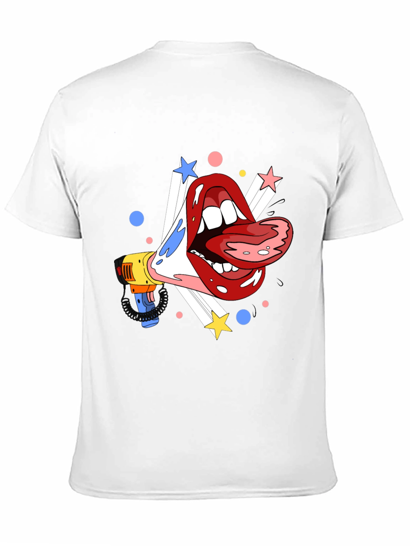 Loud Mouth Graphic Tee - Bold and Expressive