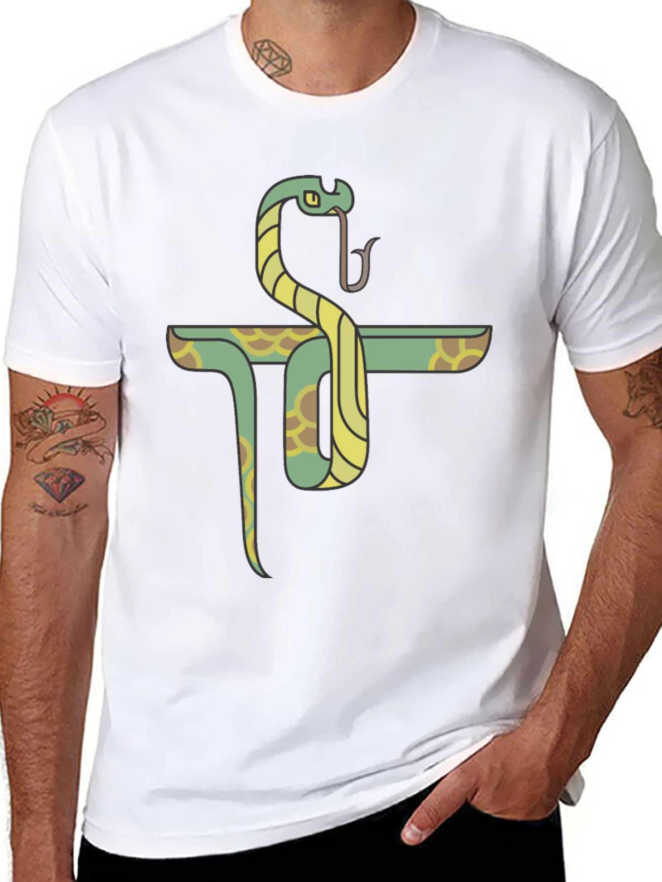 Snake Pi Symbol T-Shirt