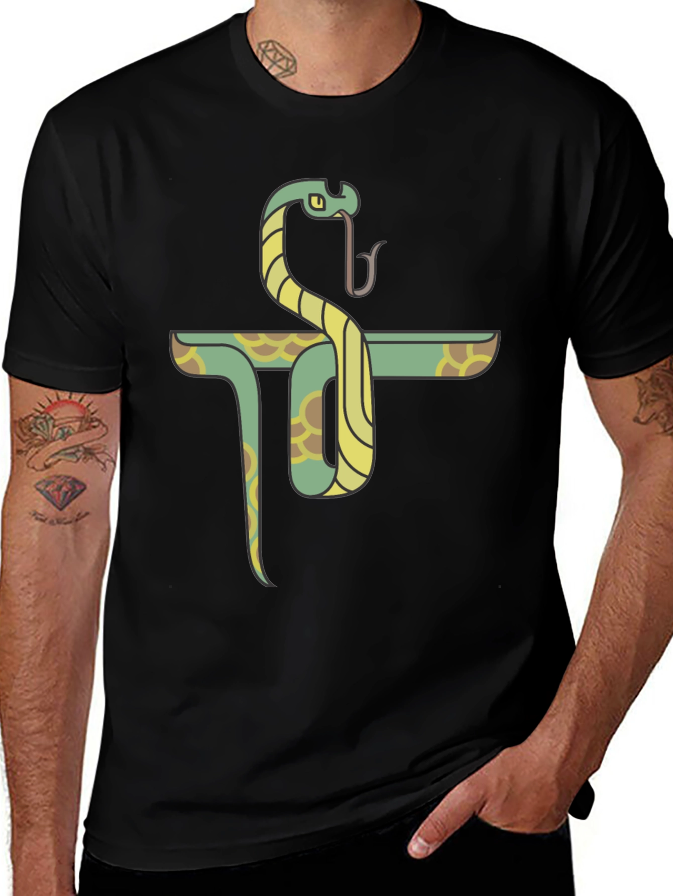 Snake Pi Symbol T-Shirt