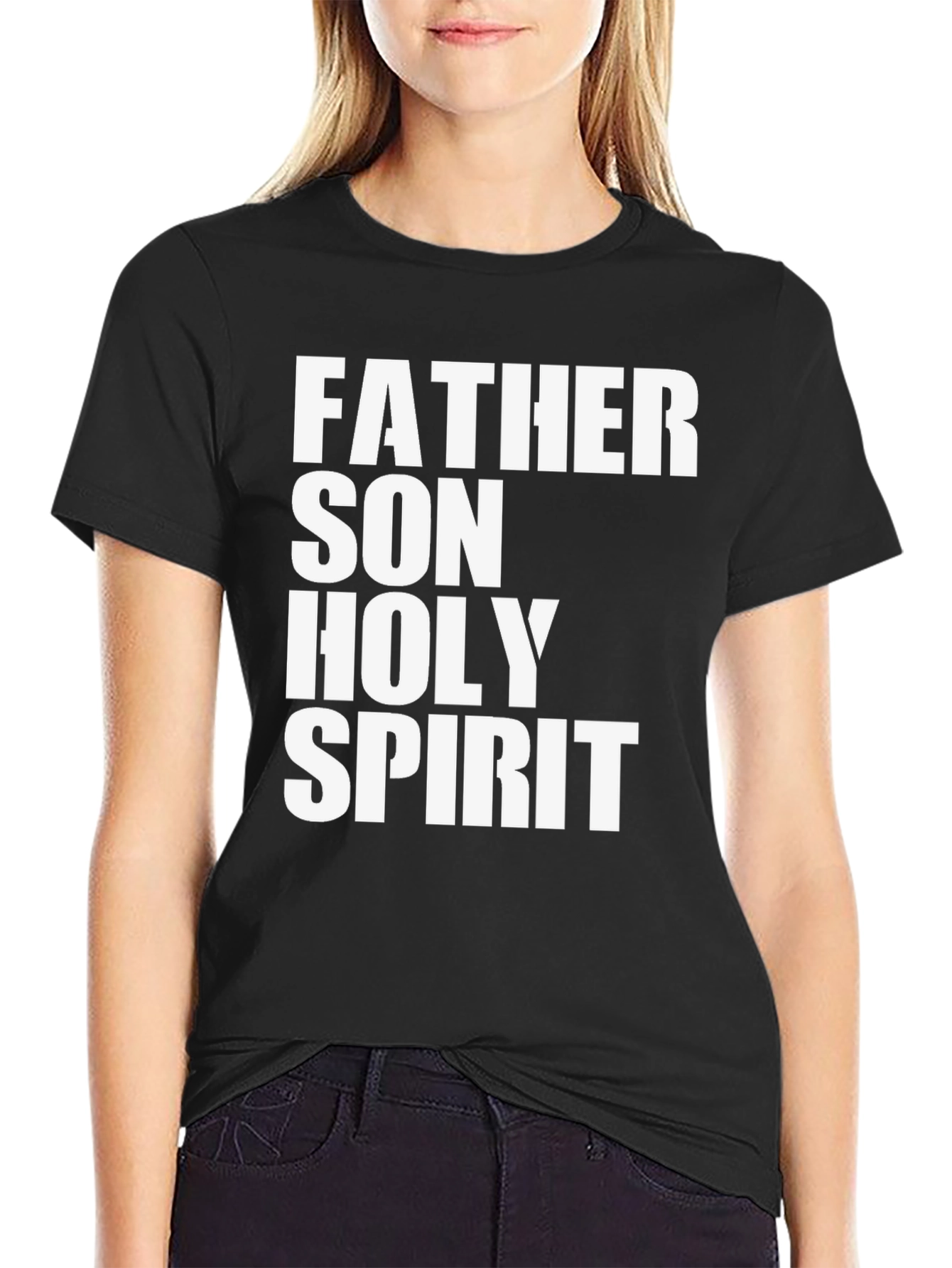 Father Son Holy Spirit Graphic Tee
