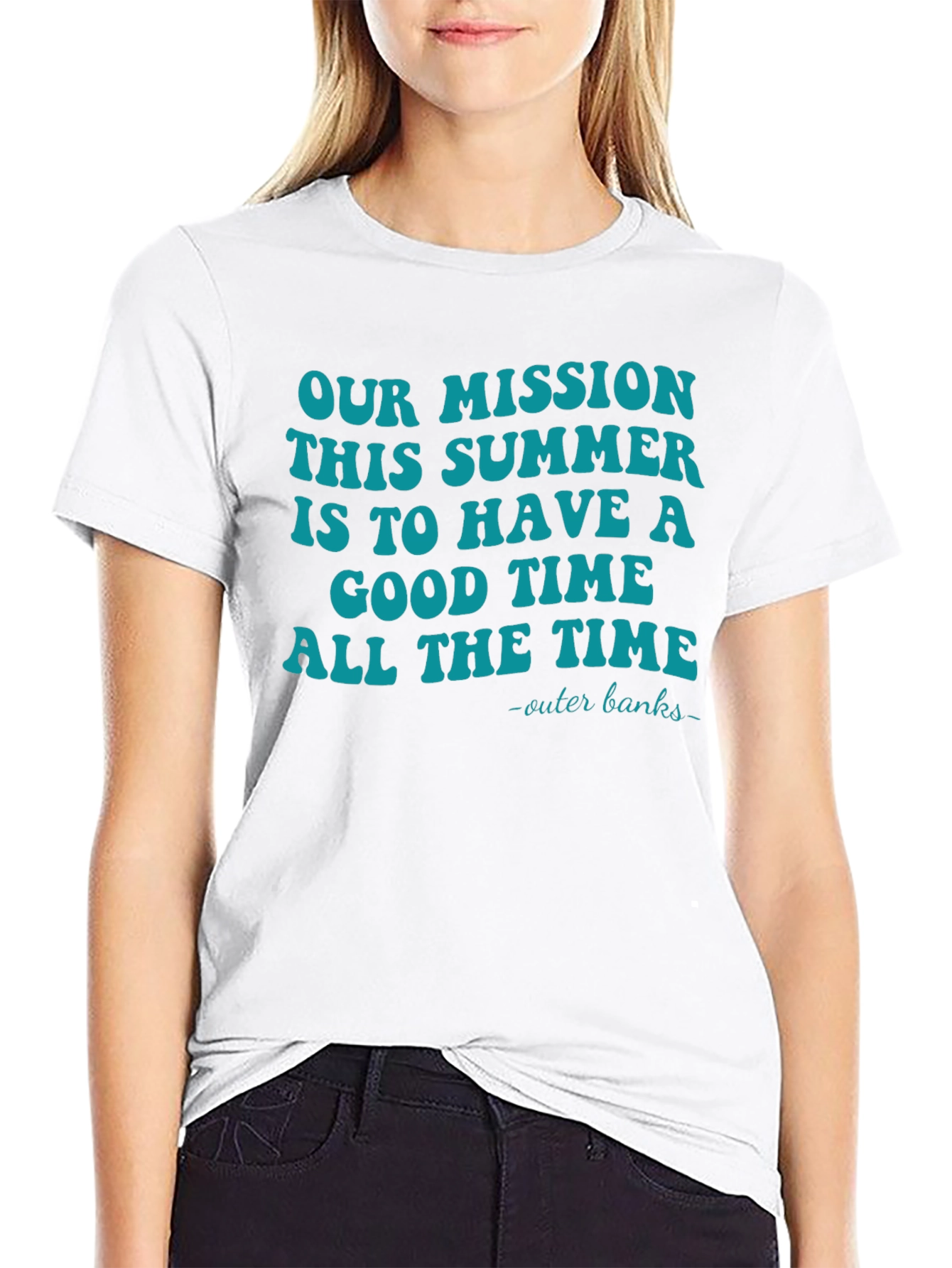 Our Mission Summer T-Shirt - Outer Banks Vacation Tee