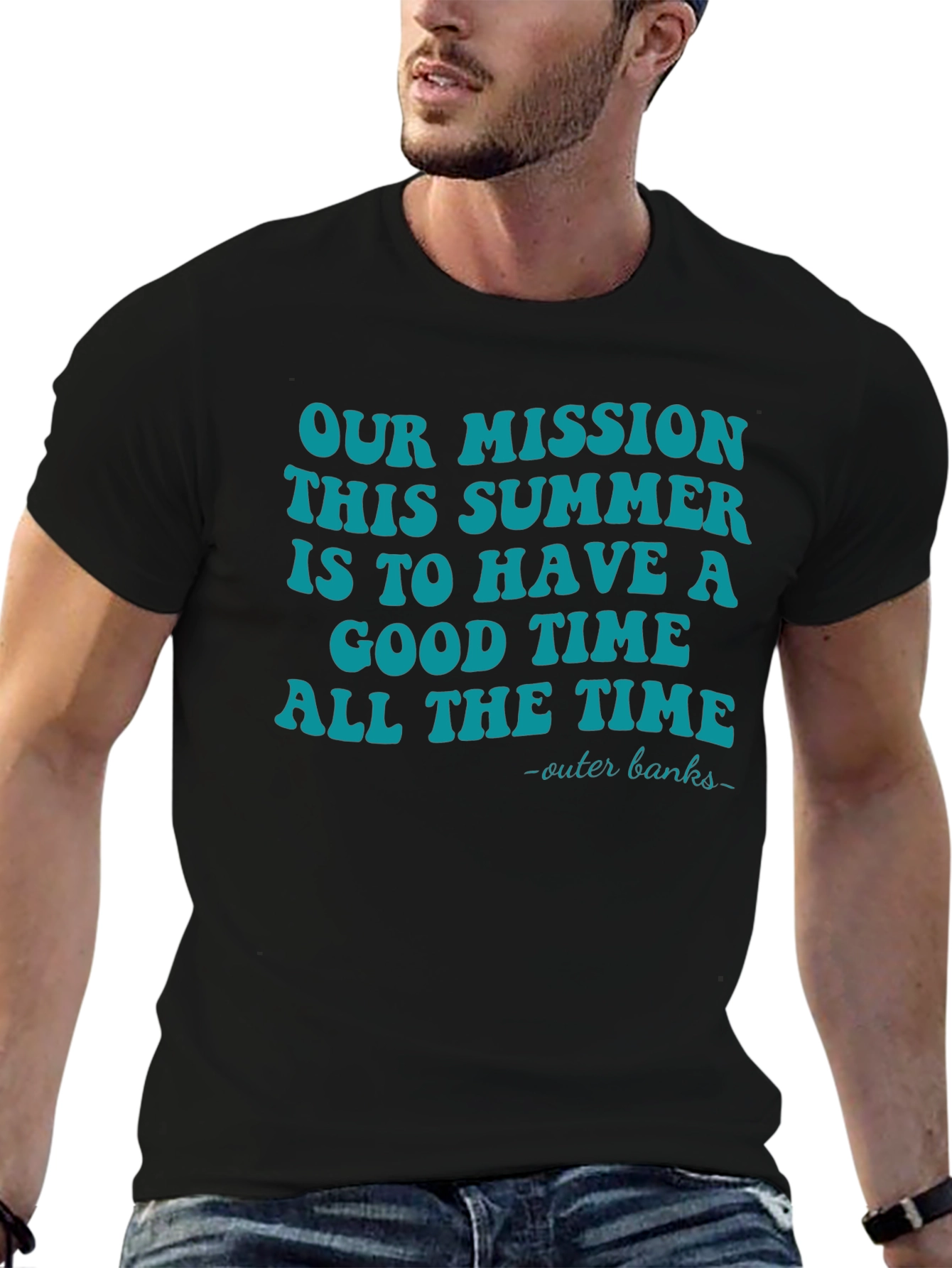 Our Mission Summer T-Shirt - Outer Banks Vacation Tee