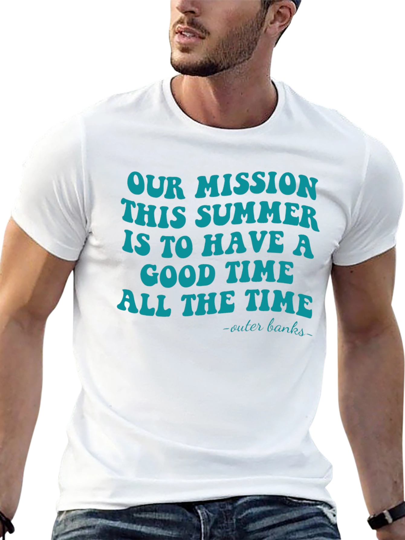 Our Mission Summer T-Shirt - Outer Banks Vacation Tee