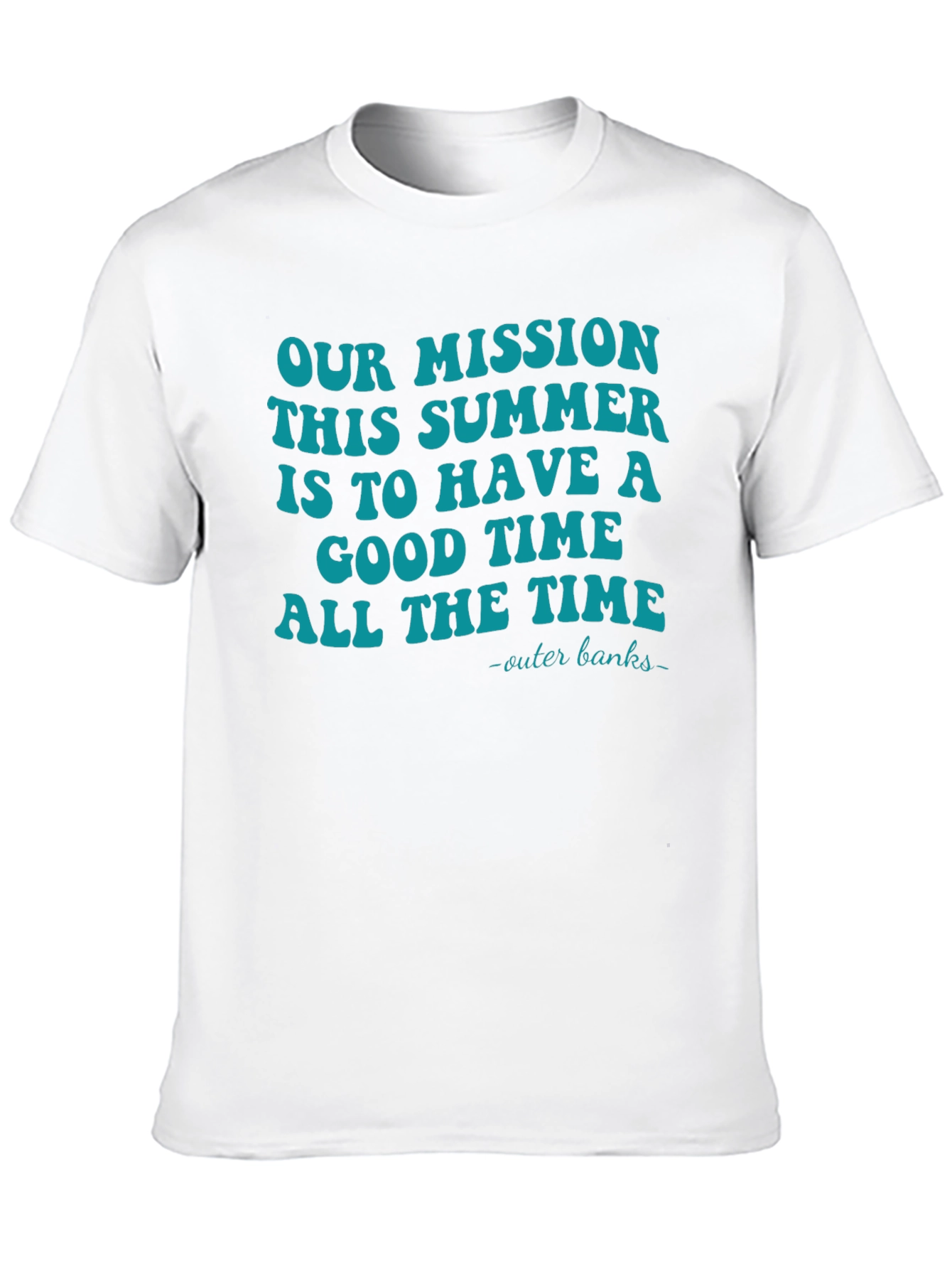 Our Mission Summer T-Shirt - Outer Banks Vacation Tee