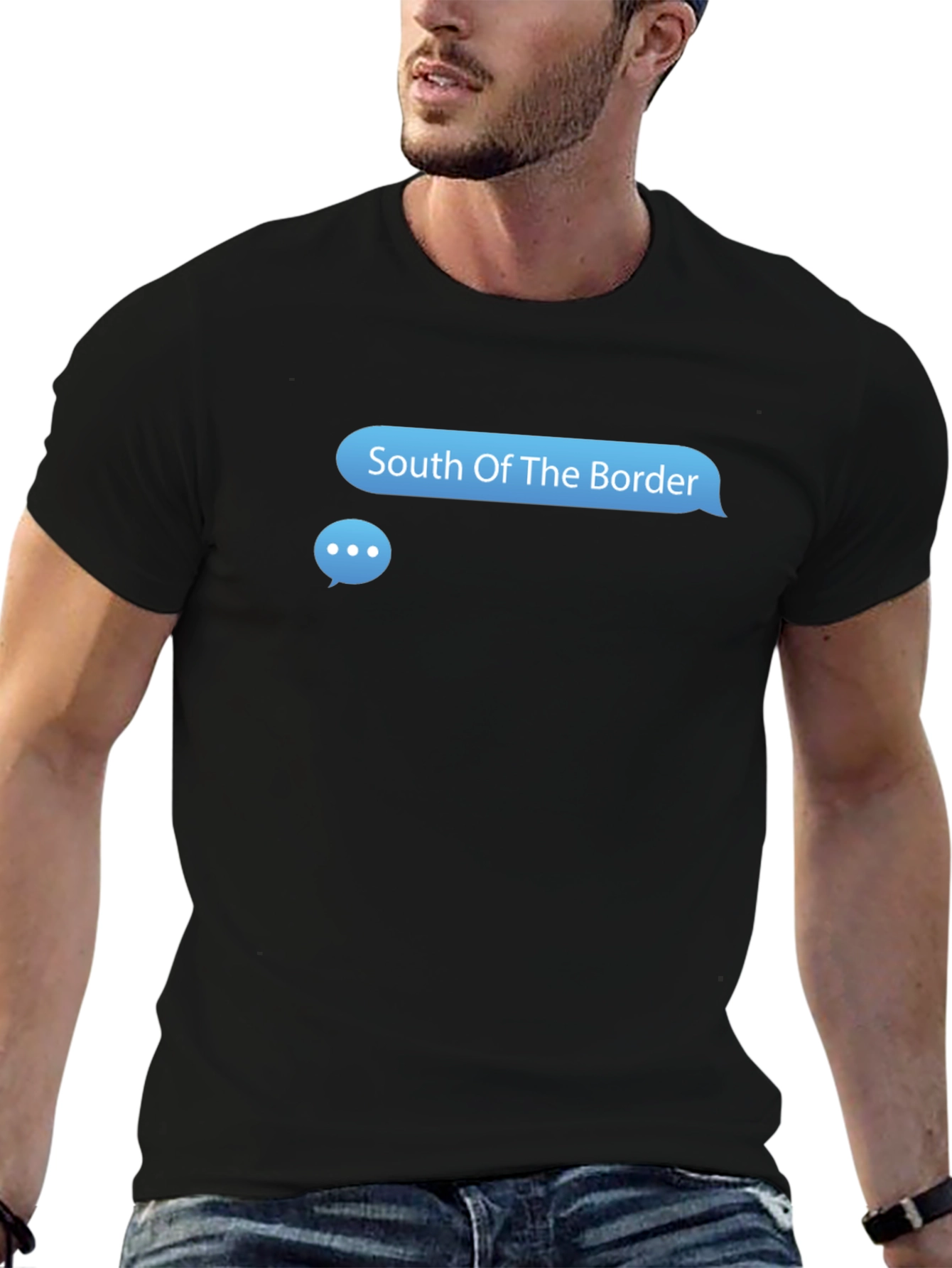 South Of The Border Text Bubble Graphic Tee
