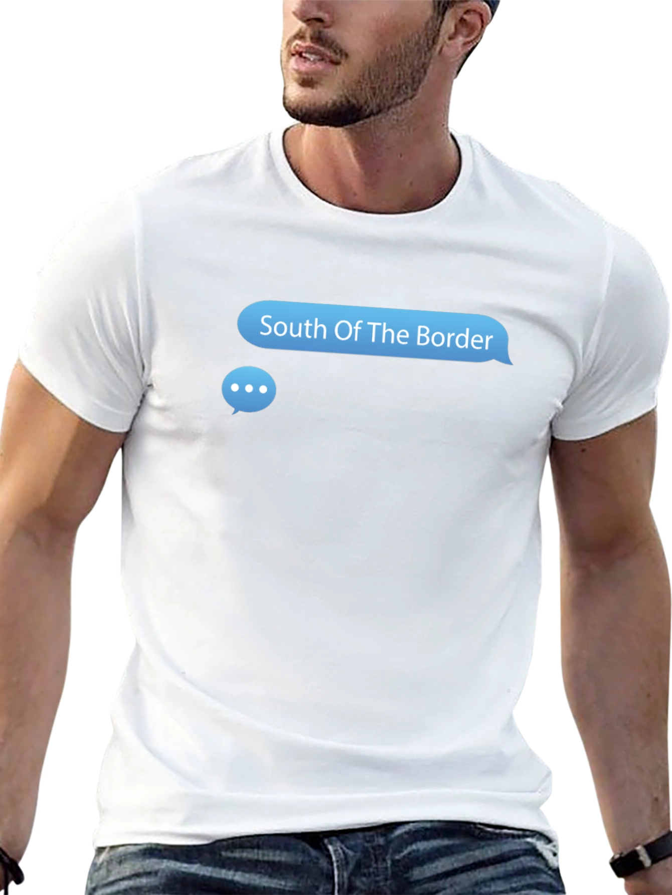 South Of The Border Text Bubble Graphic Tee