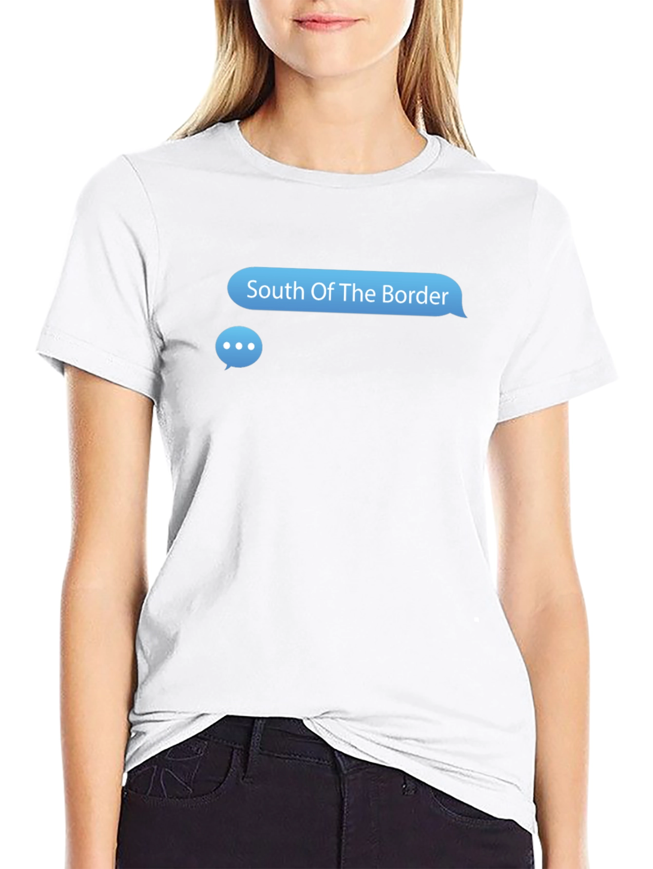 South Of The Border Text Bubble Graphic Tee