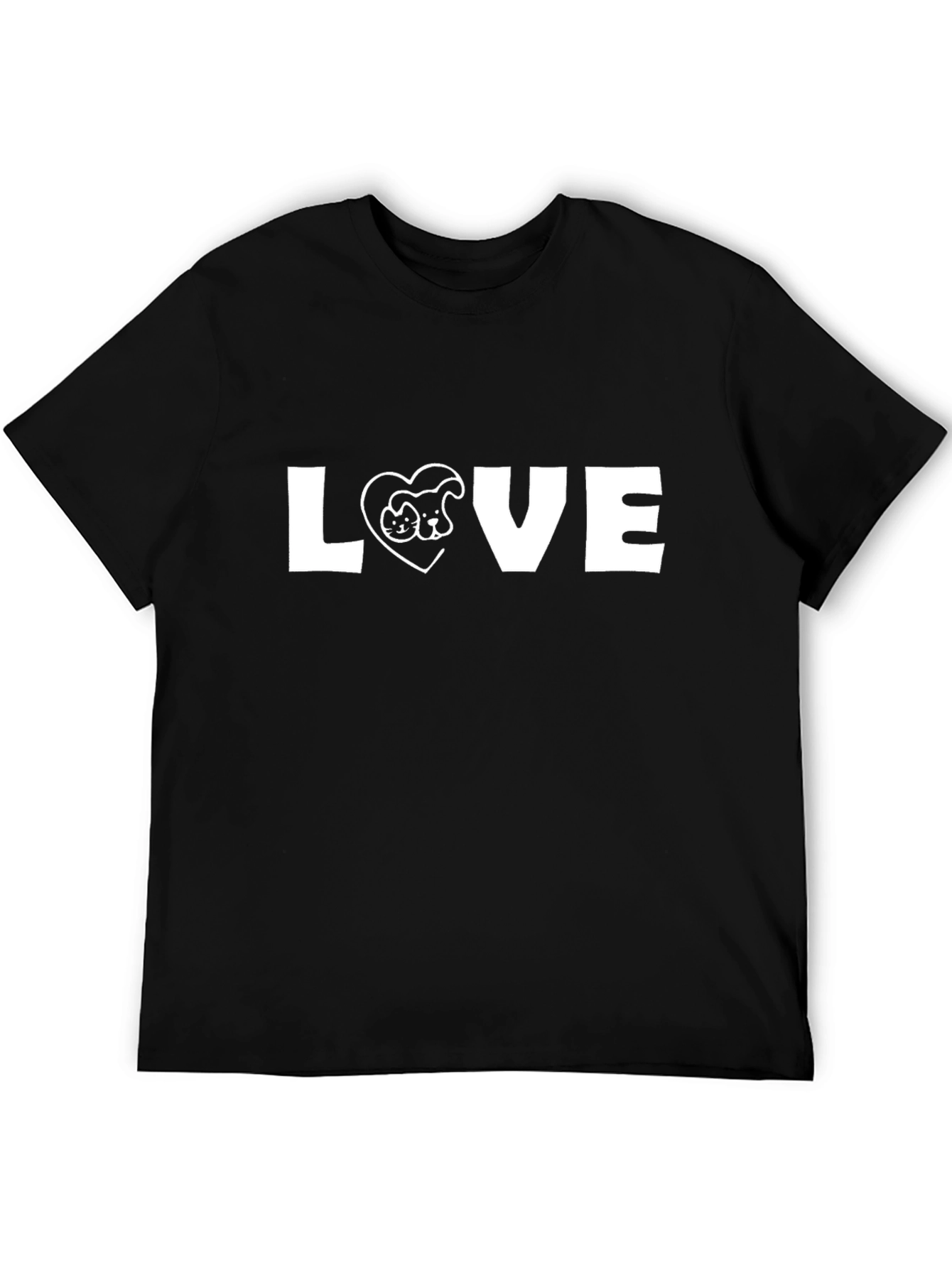 Love Dog and Cat T-Shirt