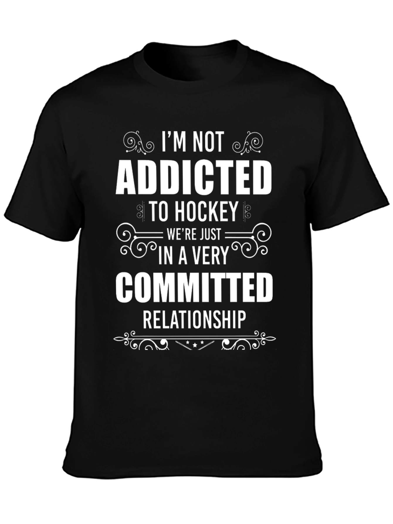 Hockey Relationship Graphic Tee