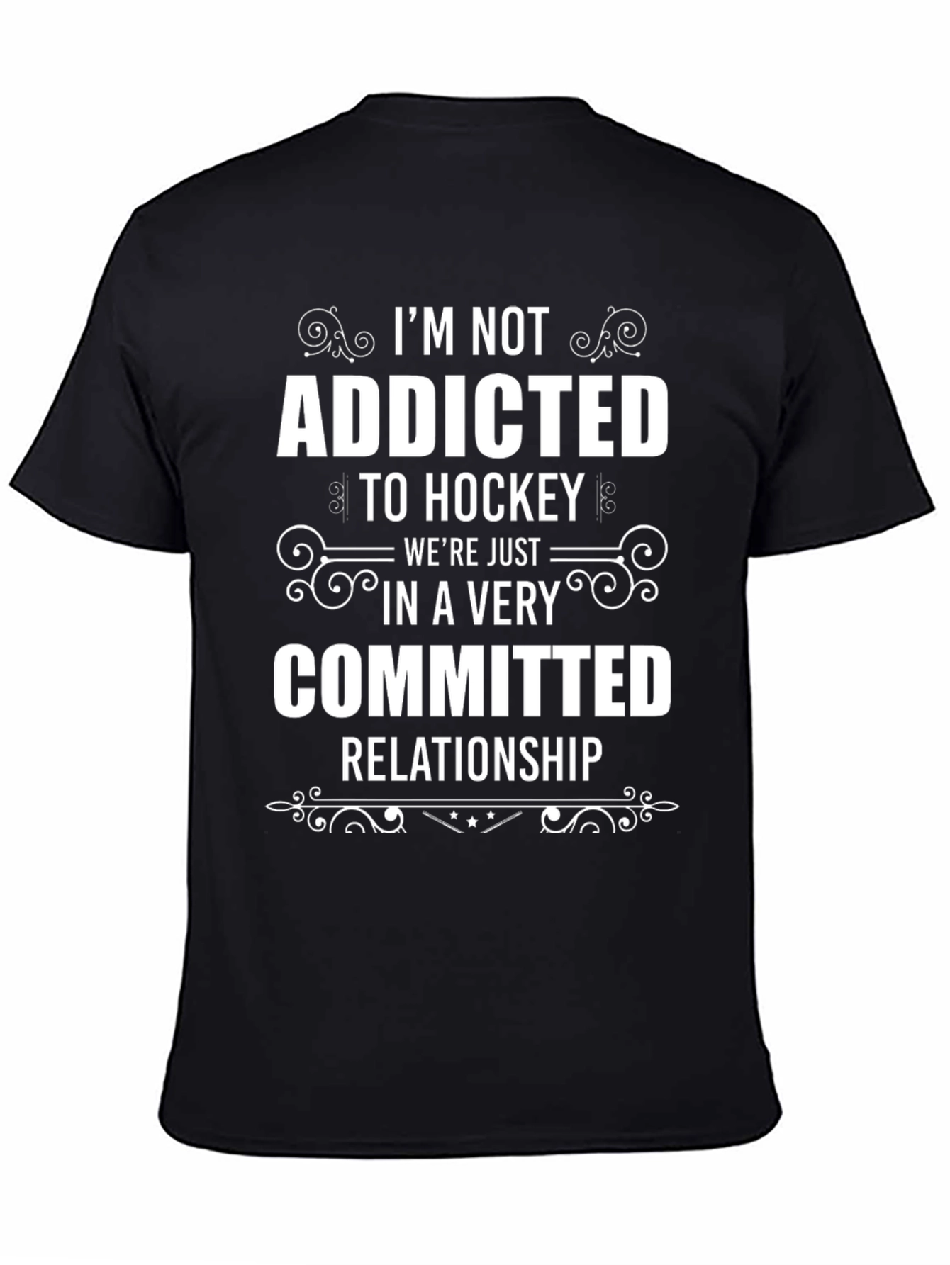 Hockey Relationship Graphic Tee