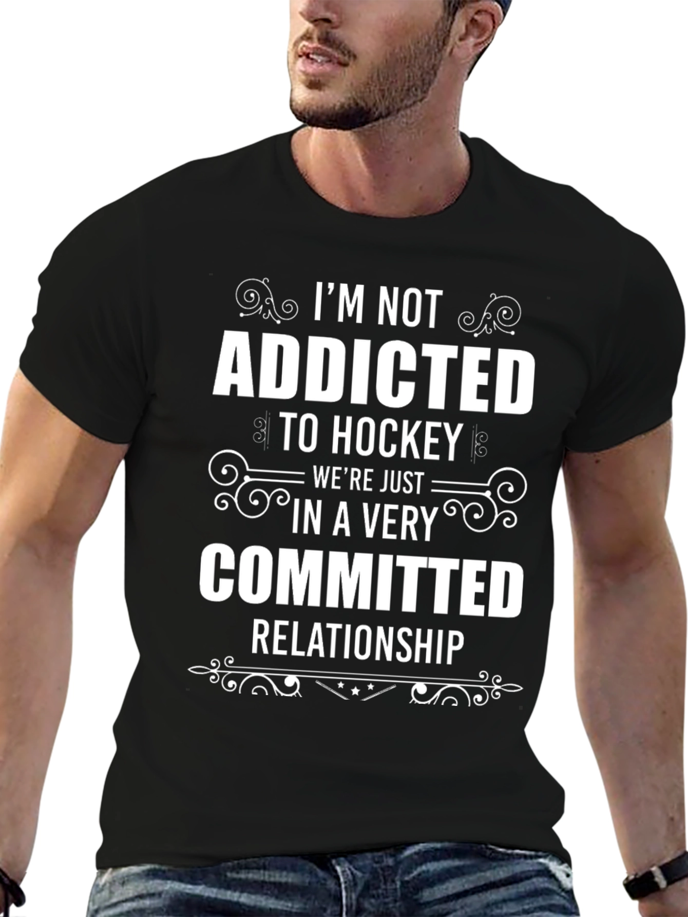 Hockey Relationship Graphic Tee