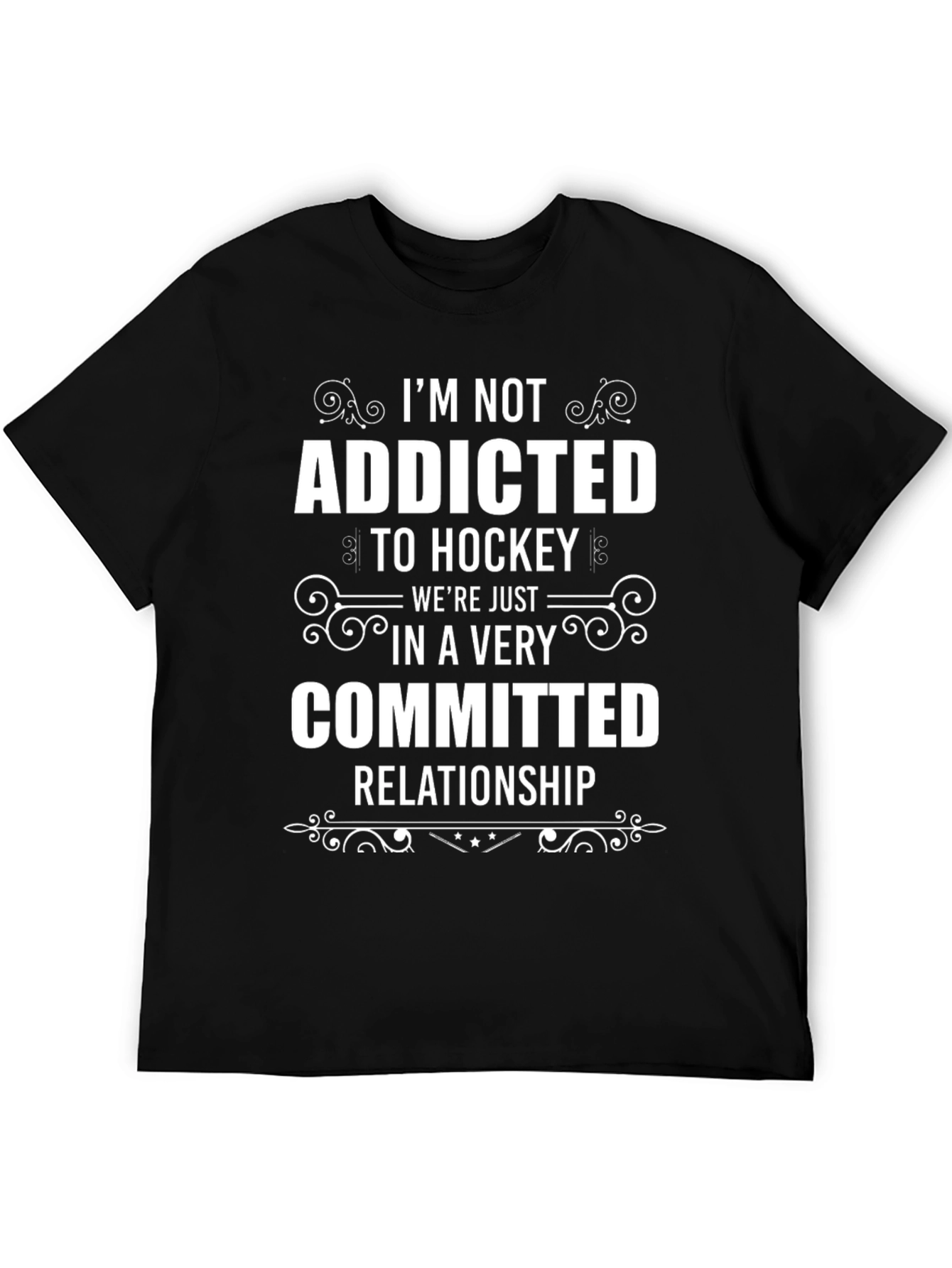 Hockey Relationship Graphic Tee