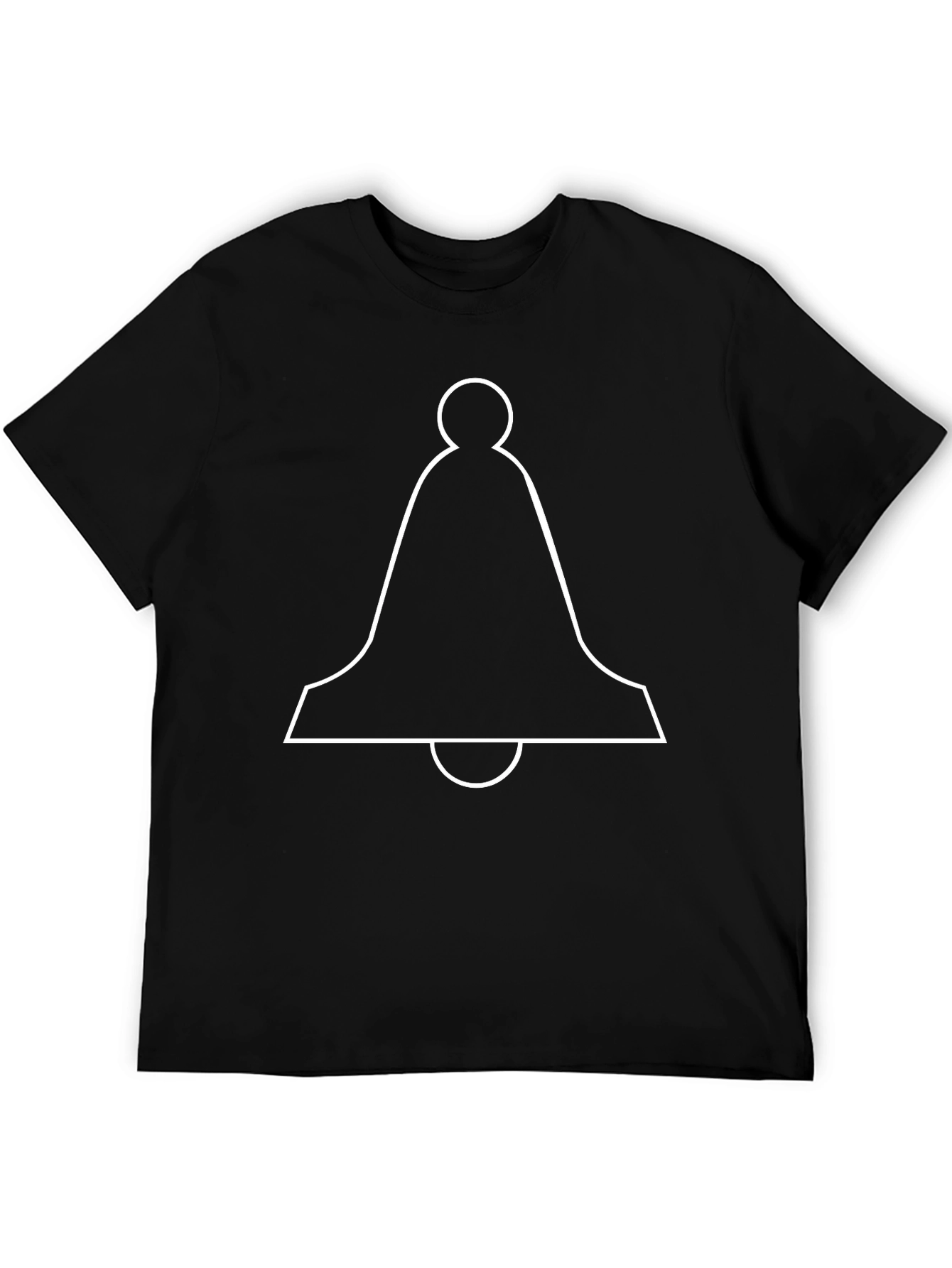 Bell Graphic Tee - Minimalist Design