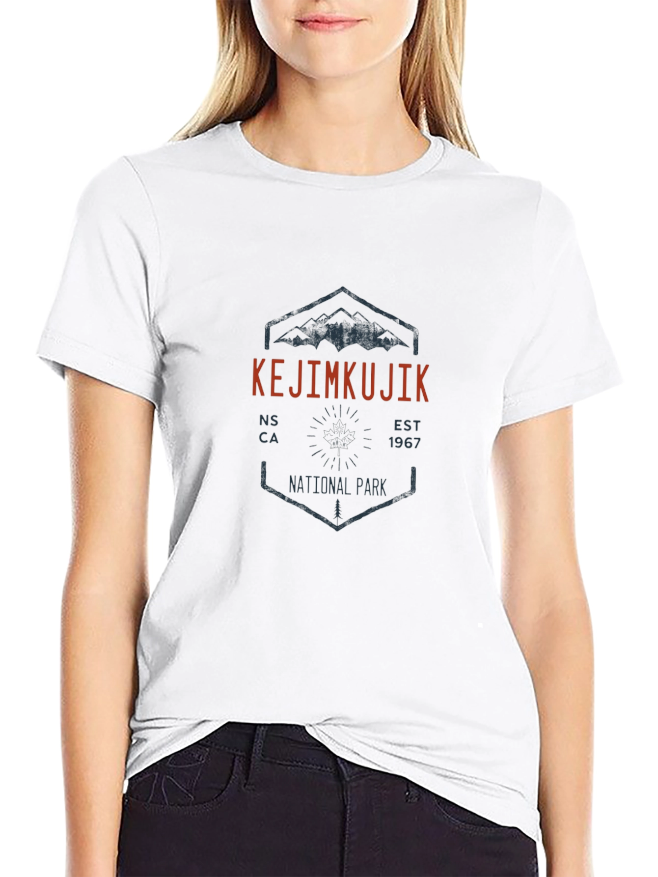 Kejimkujik National Park Black T-Shirt