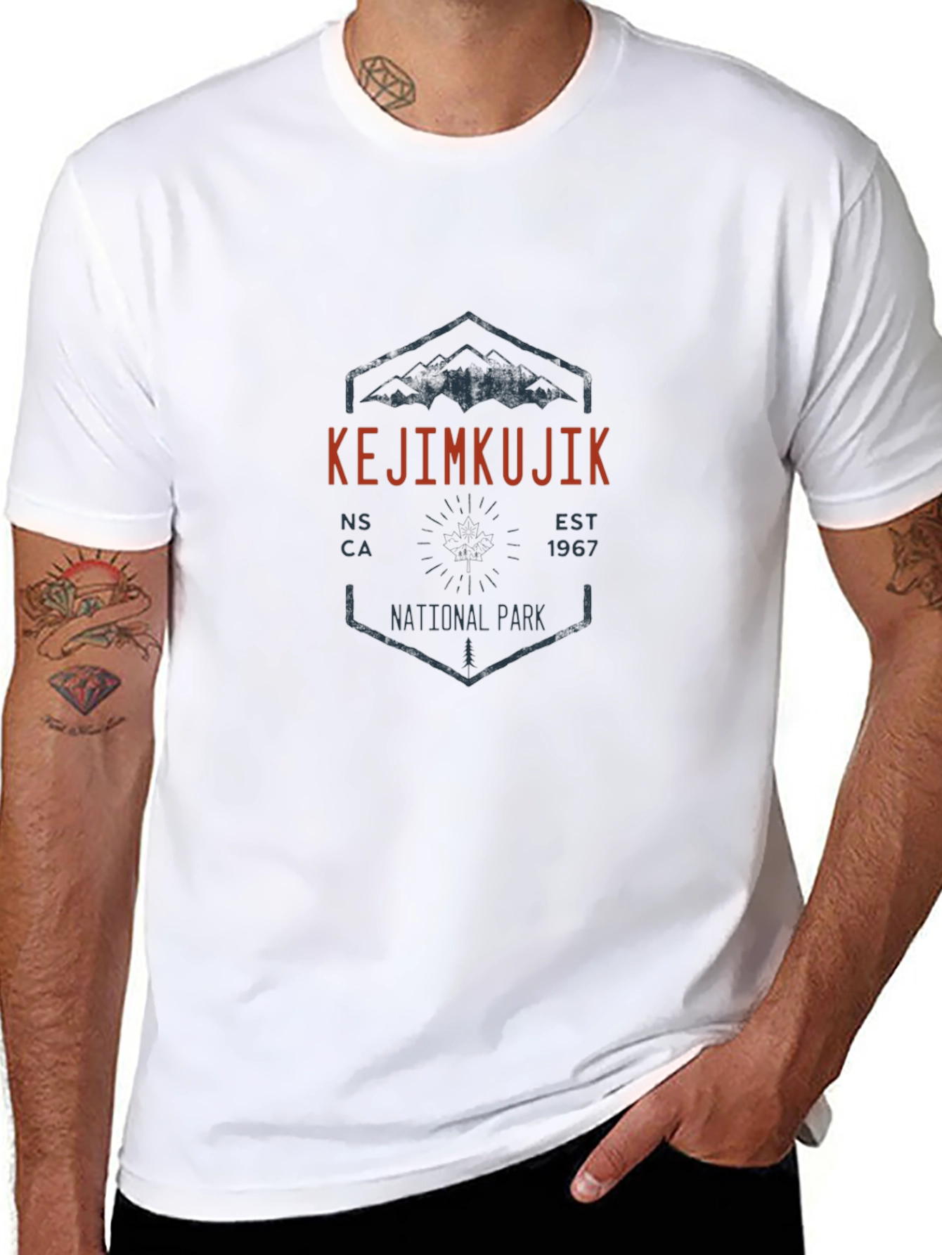 Kejimkujik National Park Black T-Shirt