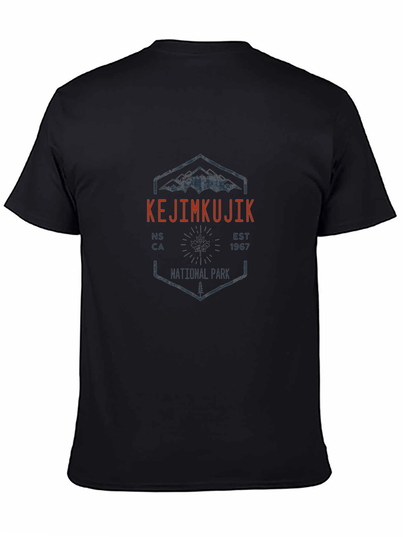 Kejimkujik National Park Black T-Shirt