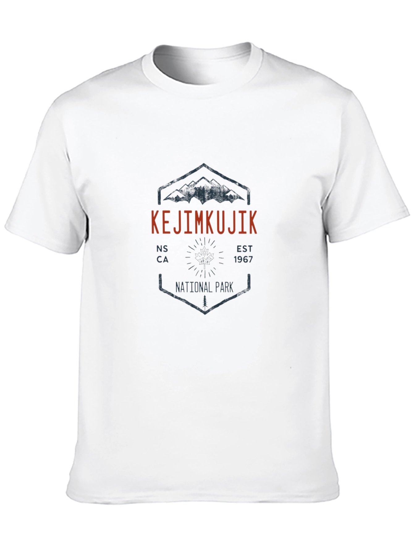Kejimkujik National Park Black T-Shirt